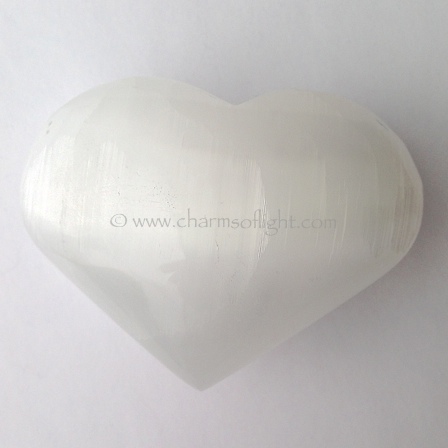 Selenite Heart